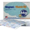 Magnesi + Vitamin B6 Hộp/100 viên nén (Thùng 48h)