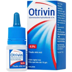 Otrivin 0.1% Drops Hộp/1 Chai x 10ml