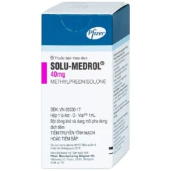 Solu-Medrol Inj 40mg Hộp/1 Ống