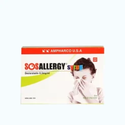 SOS Allergy syrup Hộp/12 Ống x 5 ml