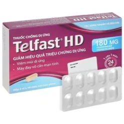 Telfast HD 180 mg Hộp/3 Vỉ x 10 Viên Nén