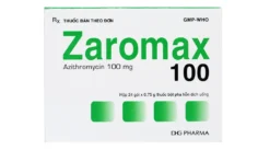 Zaromax 100 Mg (Azithromycin) Hộp/24 Gói x 0.75 G)       KĐ