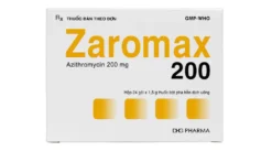 Zaromax 200 Mg (Azithromycin) Hộp/24 Gói x 1.5 G)      TY